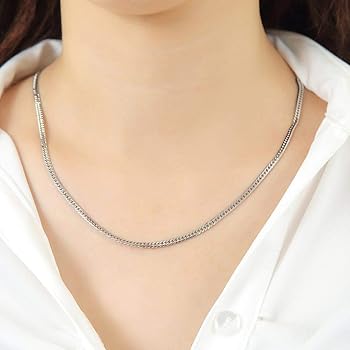 Amazon | [ハッピーグッツショップ] プラチナ 喜平ネックレス 6面